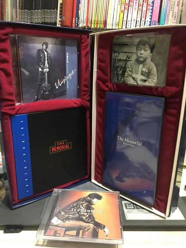 自有收藏日本版尾崎豐(尾崎豊):『THE MEMORIAL 』紀念專輯雙CD+相簿+