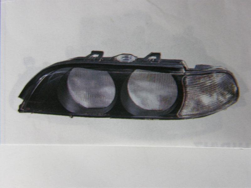 BMW E39 5系列 96 大燈殼 頭燈殼 大燈玻璃 另有各車系引擎,板金,底盤零件 歡迎詢問