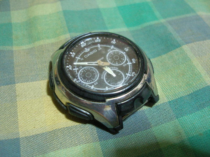 (故障品)CASIO卡西歐AQ-163電子男錶
