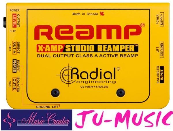 造韻樂器音響- JU-MUSIC - Radial X AMP Active Reamp  兩個輸出 『公司貨，免運費』