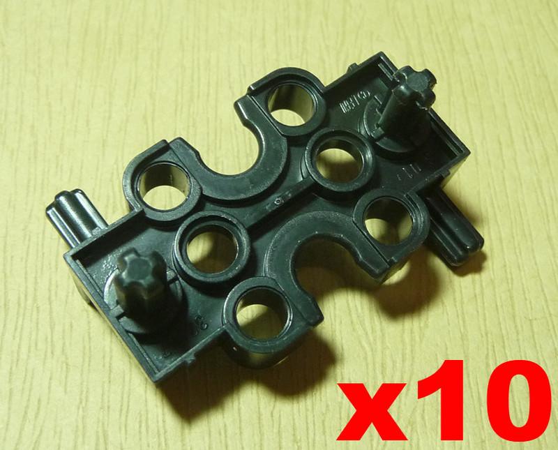【小荳二手樂高】LEGO 科技 黑色 長方形  齒輪箱 一半 (10個) Gearbox Half