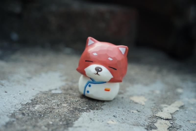 Toyzeroplus Neko & Friends 紅狐狸 3.5吋公仔 (材質: 樹脂)