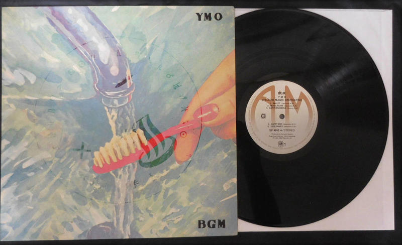YMO Yellow Magic Orchestra - BGM (黑膠專輯LP) 高橋幸宏 坂本龍一 細野晴臣