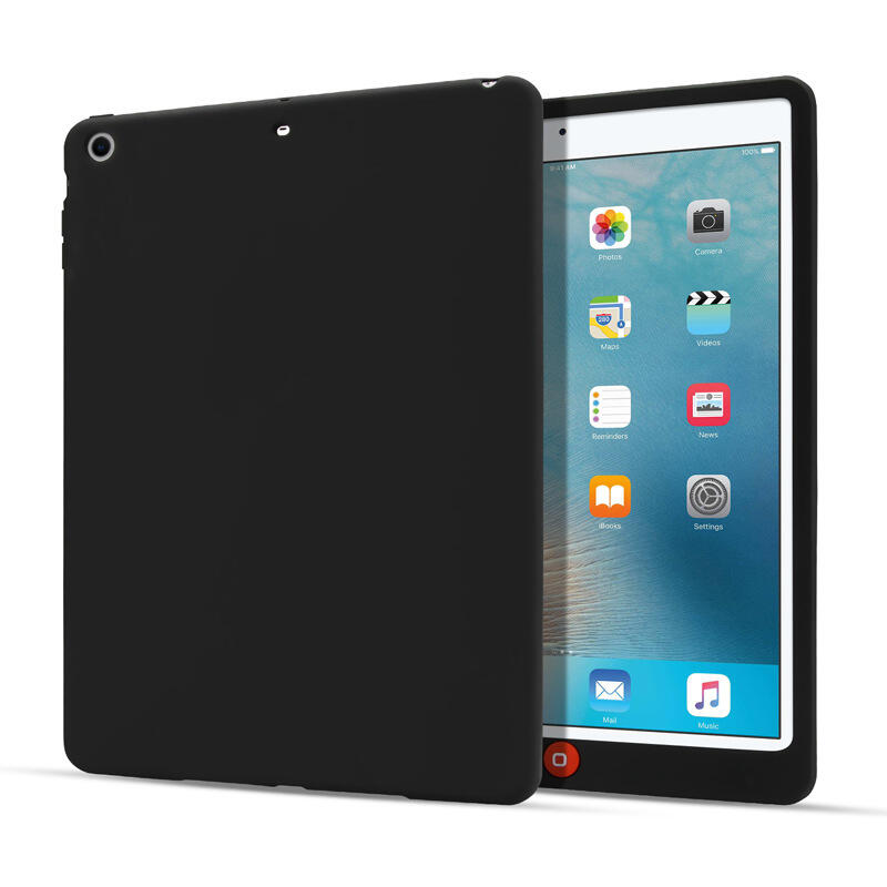  GMO 2免運Apple蘋果iPad Mini 4代5代7.9吋純色矽膠保護殼黑色保護套超薄防震防摔套防摔殼
