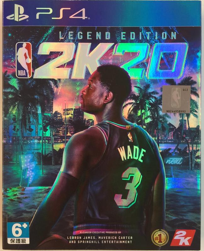 【希金博特姆】現貨 PS4 美國職業籃球 NBA 2K20 傳奇中文亞版 (內附贈封入初回特典) 全新未拆