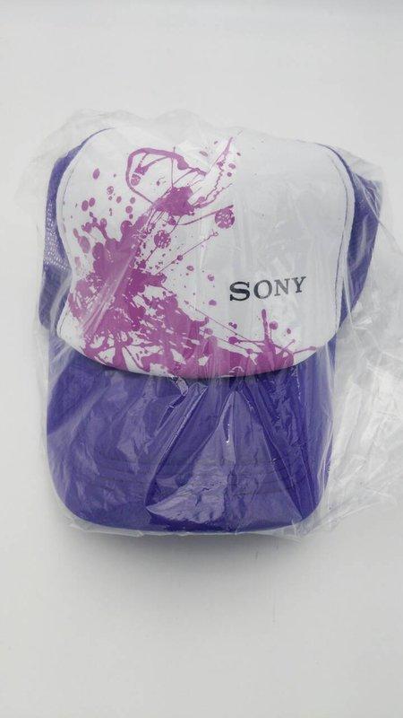 Sony 酷夏 潮帽 帽子 紫色 全新 台北市可面交
