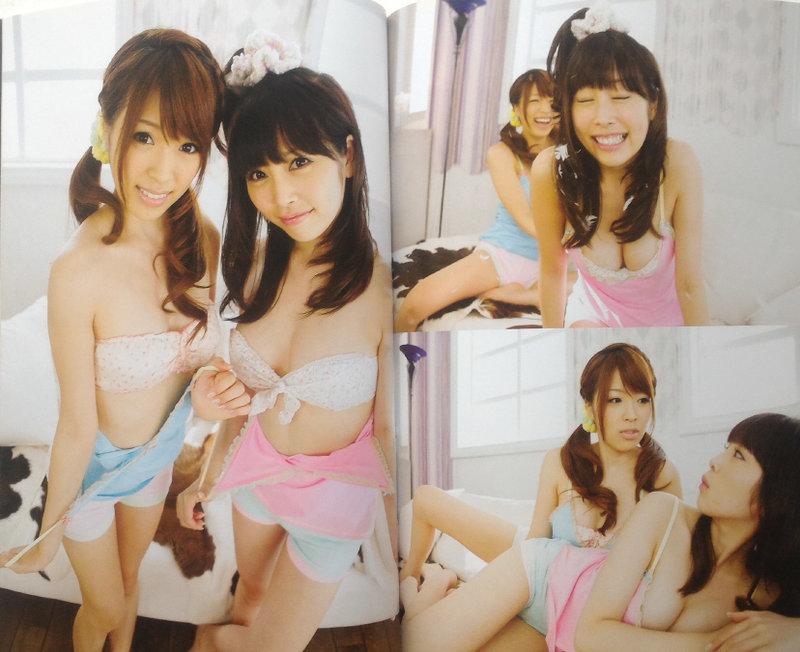 [代購二手] AV女優 山口理子 x 山口理紅 姊妹寫真集 ricoriku [元AKB48 中西里菜 山口里子] 露天市集 全台最