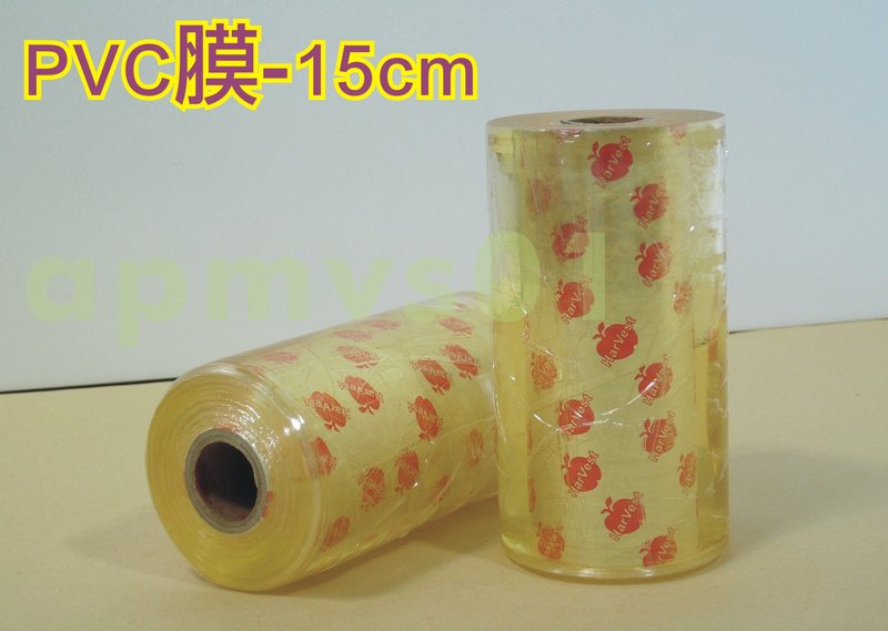 PVC膜(厚度0.04mm)X15cm寬包裝膜棧板膜透明膜保護膜防塵膜綑綁包裝膠膜手工藝打包收納搬家