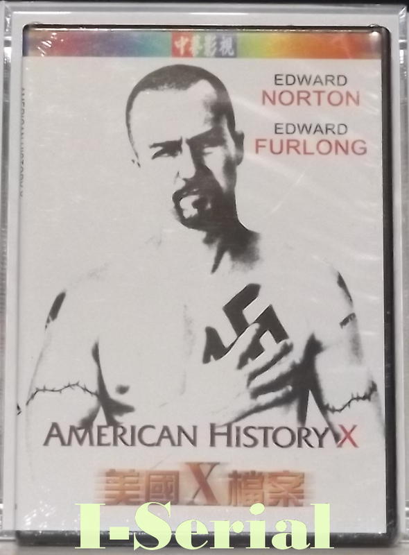 E4/ 全新正版DVD / 美國X檔案 AMERICAN HISTORY X (愛德華諾頓)