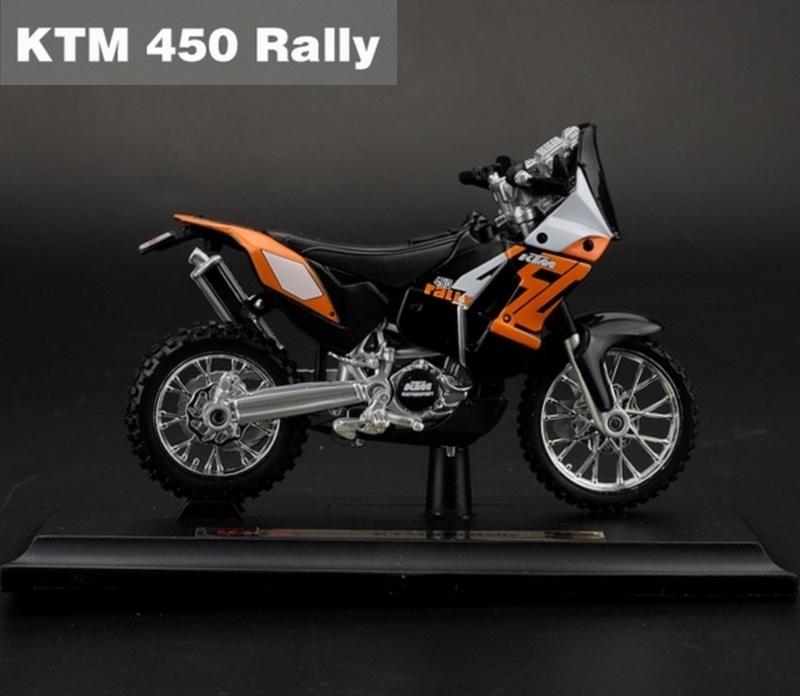 【越野機車模型】KTM 450 Rally 摩托車模型 Maisto 美馳圖 1/18精品車模
