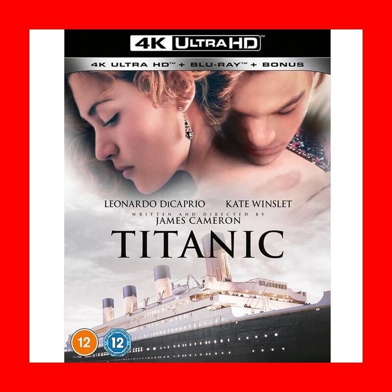【AV達人】【4K UHD】鐵達尼號 UHD+BD 三碟限定版 Titanic(無中文字幕)