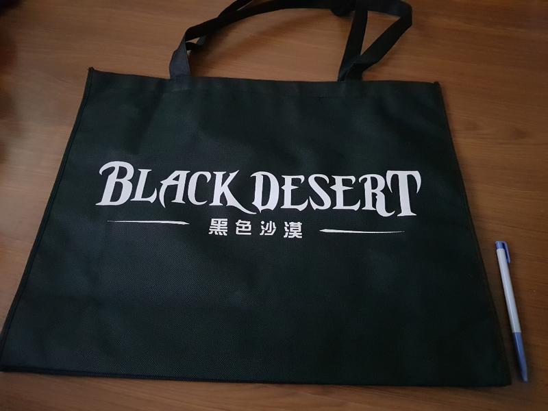 全新 黑色沙漠 遊戲週邊 限量 大型 購物袋 環保袋 提袋