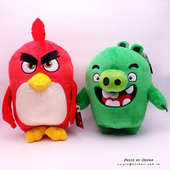 【UNIPRO】憤怒鳥 Angry Birds 銳德 Red 搗蛋豬頭 28公分 站姿 娃娃 玩偶 抱枕