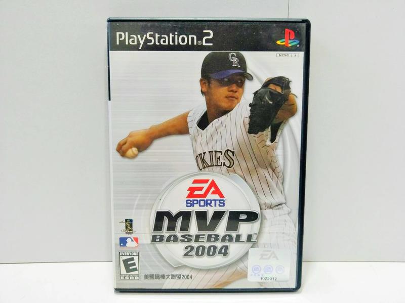 【梅花三鹿】SONY PlayStation PS2 美國職棒大聯盟 MVP Baseball 2004 曹錦輝版