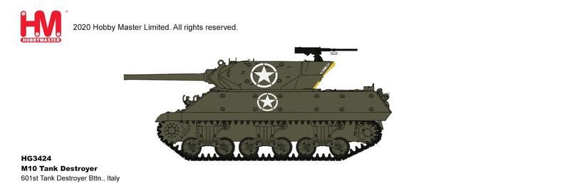 【模王 HM 預購】M10 M-10 美軍坦克 比例 1/72 塑膠完成品 HG3424