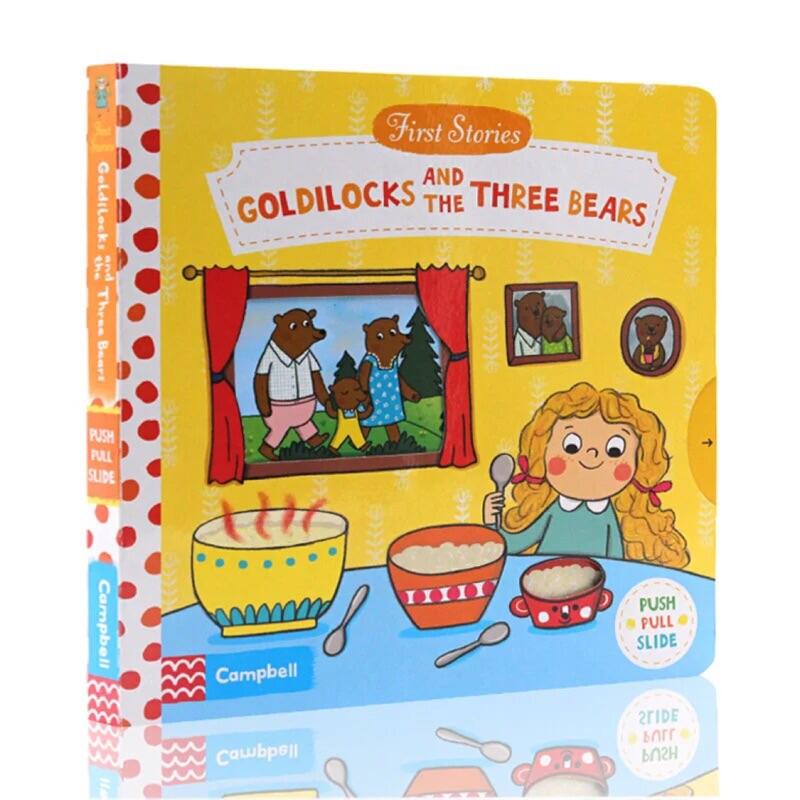 Busy系列英文原版 First Stories Goldilocks and the Three Bears 操作書