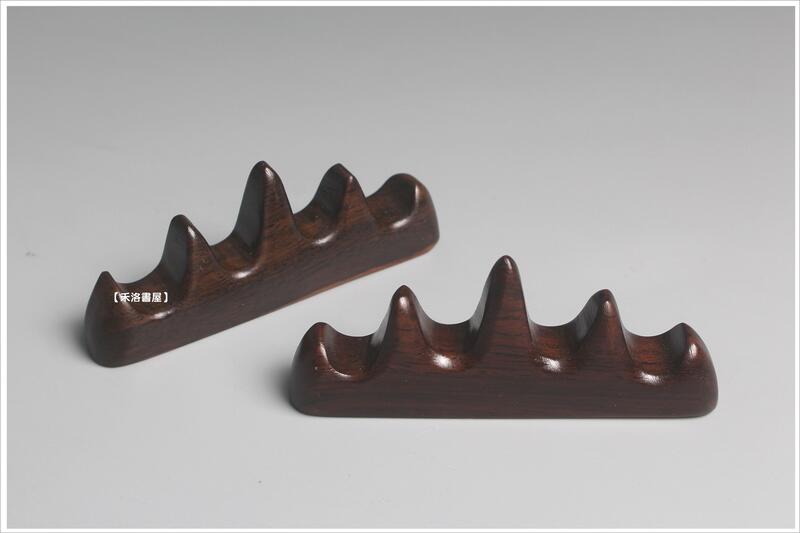 【禾洛書屋】原木山形 黑檀木筆山(10.5cm)實木筆山/筆擱/毛筆架/紙鎮 露天市集 全台最大的網路購物市集