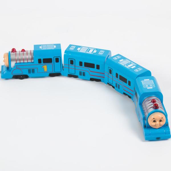 兒童大號電動萬向聲光和諧號小火車益智玩具仿真湯瑪士小火車 高鐵動車模型一款 $260