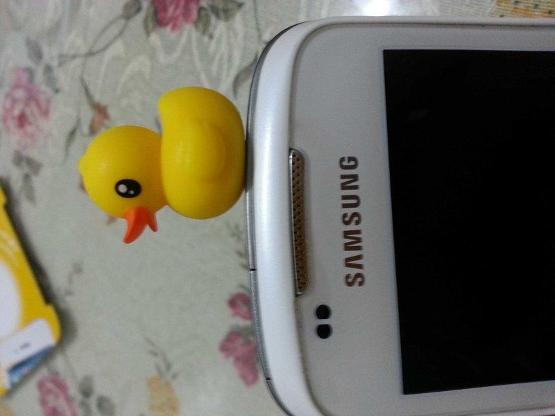 黃色小鴨 手機防塵塞 耳機孔(1包10隻300元)