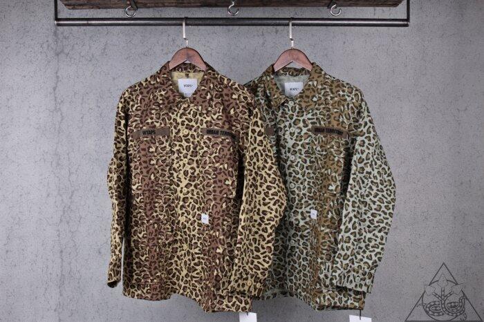 HYDRA】Wtaps Jungle 01 Ls / Cotton. Twill Camo 豹紋襯衫【WTS147