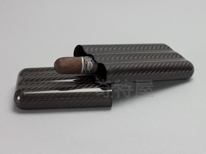 碳纖維雪茄套 航空材質 超輕便 時尚設計感 攜便式碳纖維雪茄盒 兩支裝 三支裝 四支裝 雪茄管