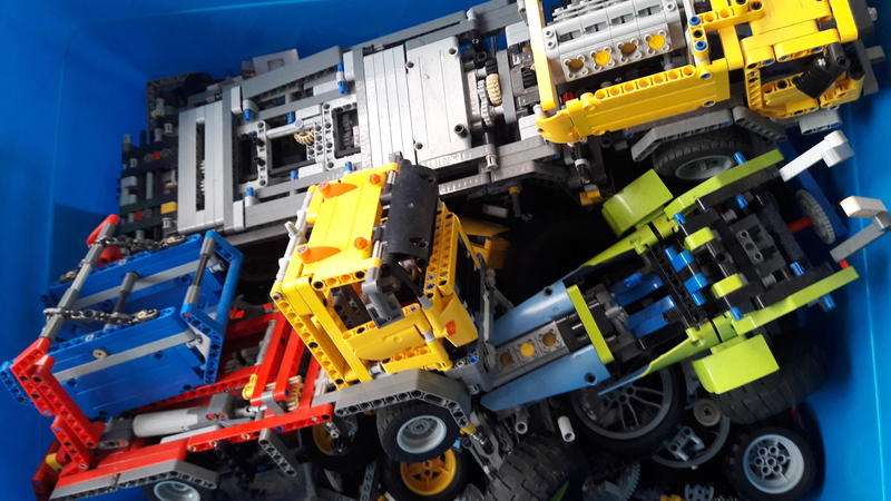 Lego  樂高 二手正版科技積木零件(1公斤)