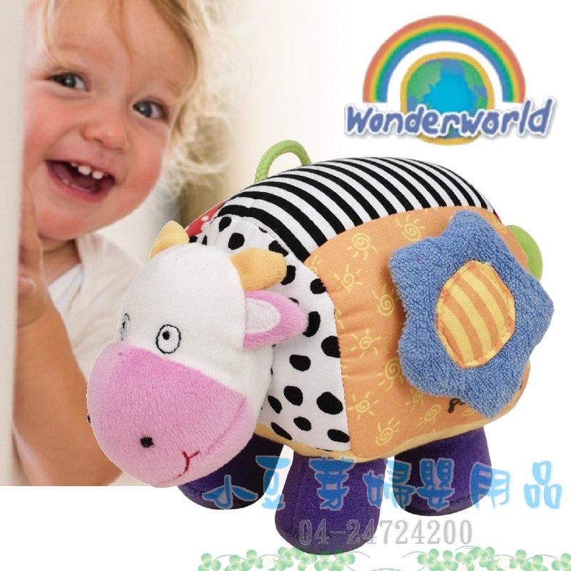 木製玩具 甜心小牛 §小豆芽§ WonderWorld 木製玩具 甜心小牛