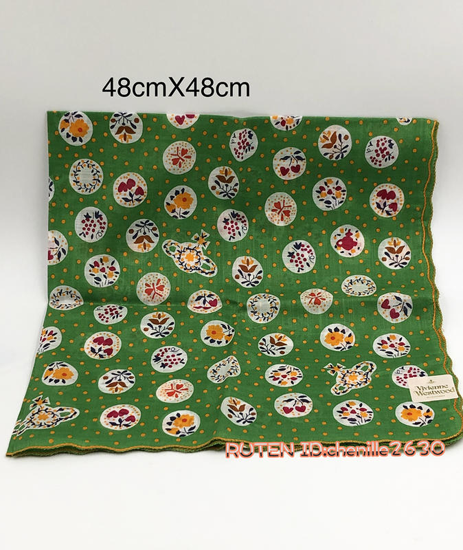 Vivienne Westwood 手帕 方巾 土星刺繡
