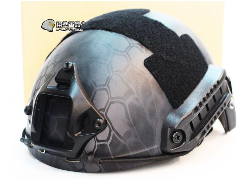 【翔準軍品AOG】黑蟒 高級米奇 頭盔  面具 護具  角色扮演 電影 戰術 裝備  E0120F