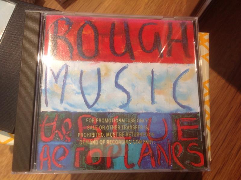 [cd] the blue aeroplanes rough music promotional copy