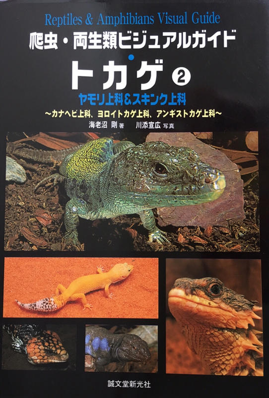 爬蟲兩棲介紹及飼養（日文原版原價2800日幣）