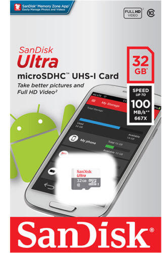 SanDisk Ultra 32GB 32G micro SDHC SD Class10 100MB/s 記憶卡