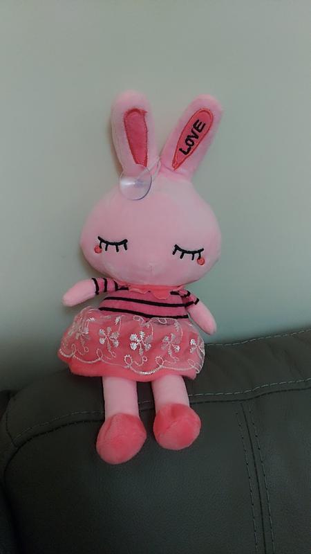 Love 兔 絨毛玩偶 玩具 吊飾 韓國