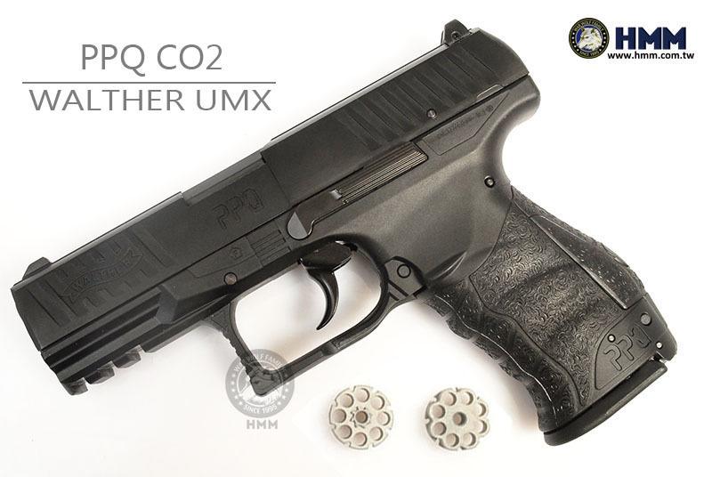 HMM 榔頭模型  Walther UMX PPQ .177 CO2 德國 鉛彈 喇叭彈 4.5mm ～ 26012