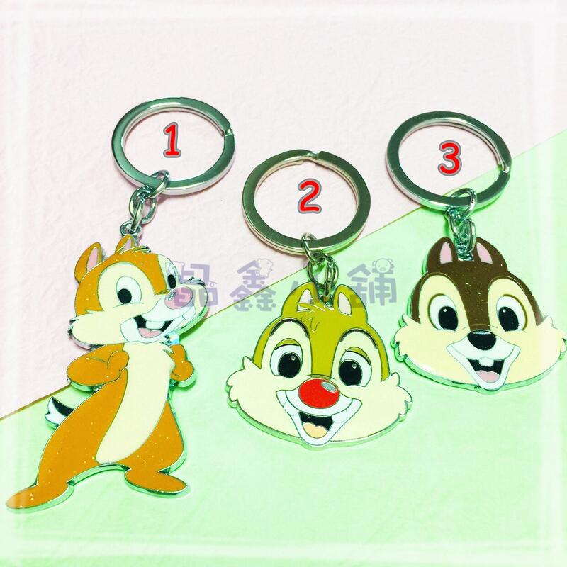 正版 迪士尼 米奇 米妮 維尼 Eeyore 驢子 奇奇蒂蒂 鑰匙圈 吊飾 迪士尼鑰匙圈 鐵片鑰匙圈