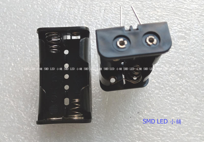 [SMD LED 小舖]DIY 插針式電池盒 3號4號AA電池盒 1串2串4串