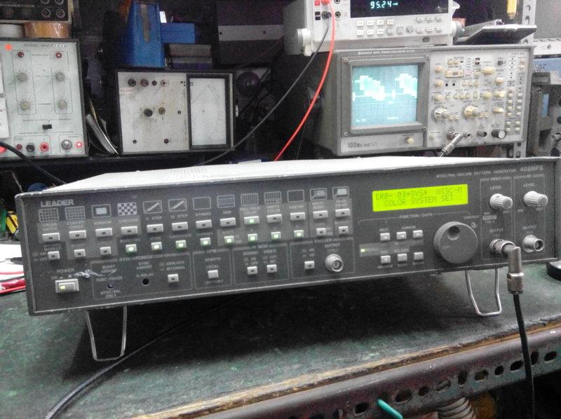 圖形產生器LEADER 408NPS NTSC/PAL/SECAM PATTERN GENERATOR | 露天市