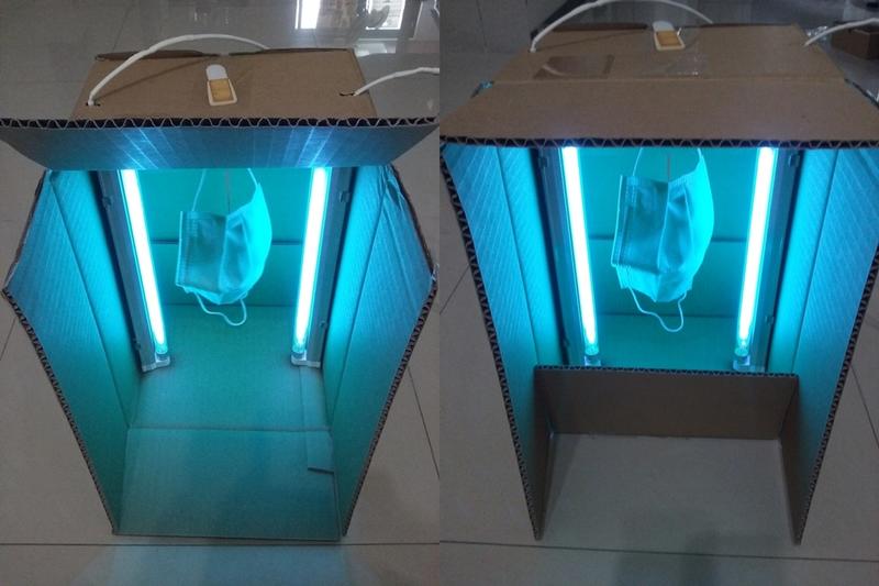 可自製消毒殺菌箱 紫外線殺菌燈-有臭氧可消臭