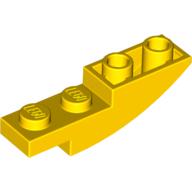 全新LEGO樂高黃色反向曲面【13547】Slope Curved 4x1 Inverted 6146298