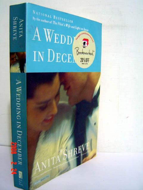A Wedding in December/ by Anita Shreve/Back Bay Books-D1