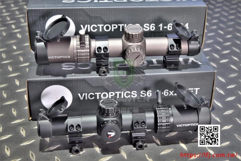 【杰丹田】Vector Optics 維特 S6 1-6X24 SFP 抗震 倍率短瞄 瞄準器 狙擊鏡 黑沙 OPSL