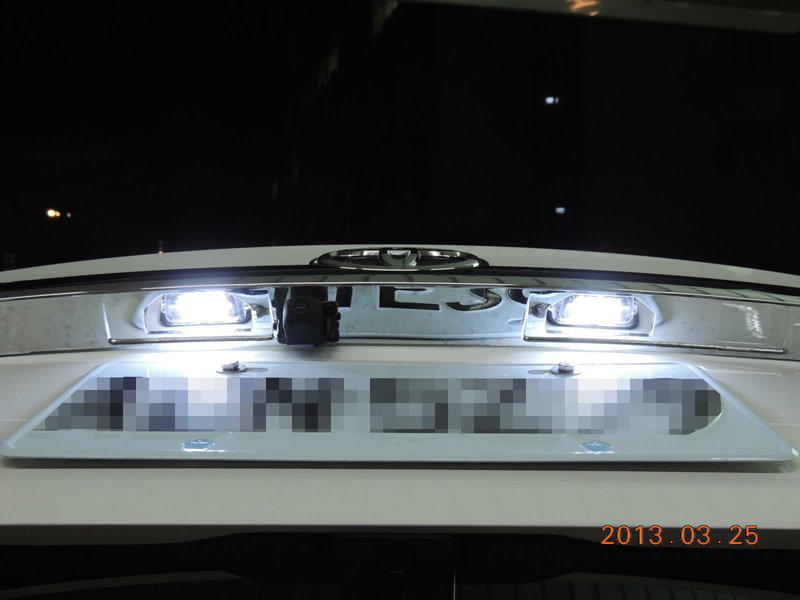 【JP】新竹永豐汽車LED@TOYOTA NEW CAMRY 7代 牌照燈改裝T10 10SMD滿編專用款 給你超級亮