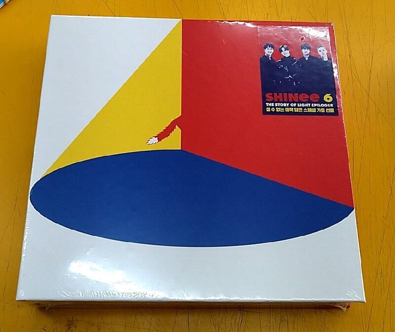 SHINee 第6張正規專輯The Story of Light'Epilogue 台壓版CD，台灣正版
