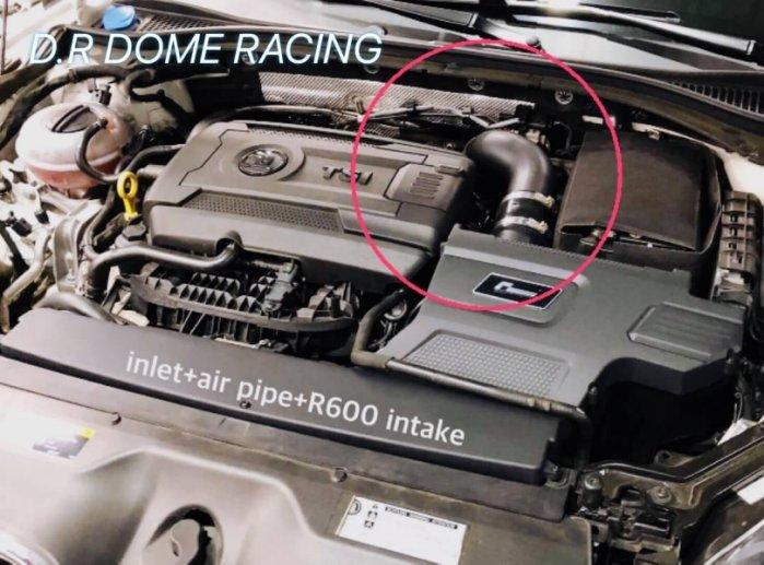 「童夢國際」D.R DOME RACING 渦輪進氣管 進氣管 Golf MK7 GTI A3 S3 EA888 加大版
