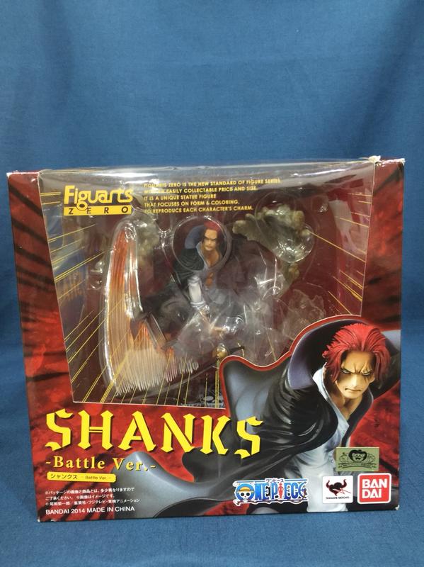 【神樂玩具】（已售出）日版 二次膠 內盒未拆 ZERO 海賊王 四皇 紅髮傑克 戰鬥版