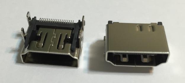 【IF】HDMI CONNECTOR 連接器 19P SMD 90度 A 母 19p《HDMI-019-R5S-70》