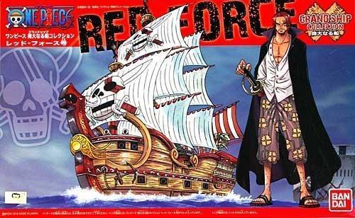 阿莎力 日本萬代  航海王 海賊王  偉大船艦 04  紅色勢力號 紅髮傑克