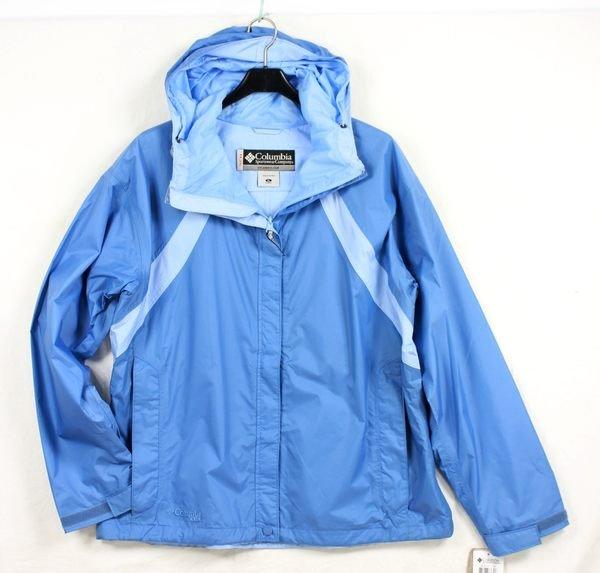 售 Columbia Antika Ridge 收納式夾克，XL size，胸圍120，水藍色