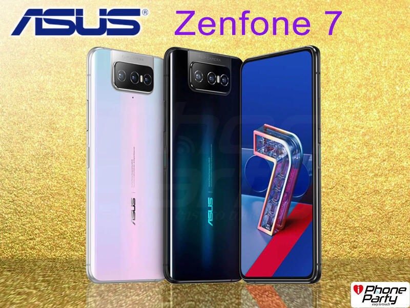 全新 ASUS ZenFone7 ZS670KS 空機價 6/128GB 6.67吋 三鏡頭翻轉 高通S865處理器