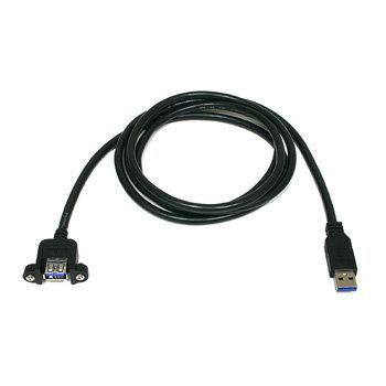 Newnex USB3.0 A公對A母(Locking) 3米 傳輸線(USR2-AA-3M)